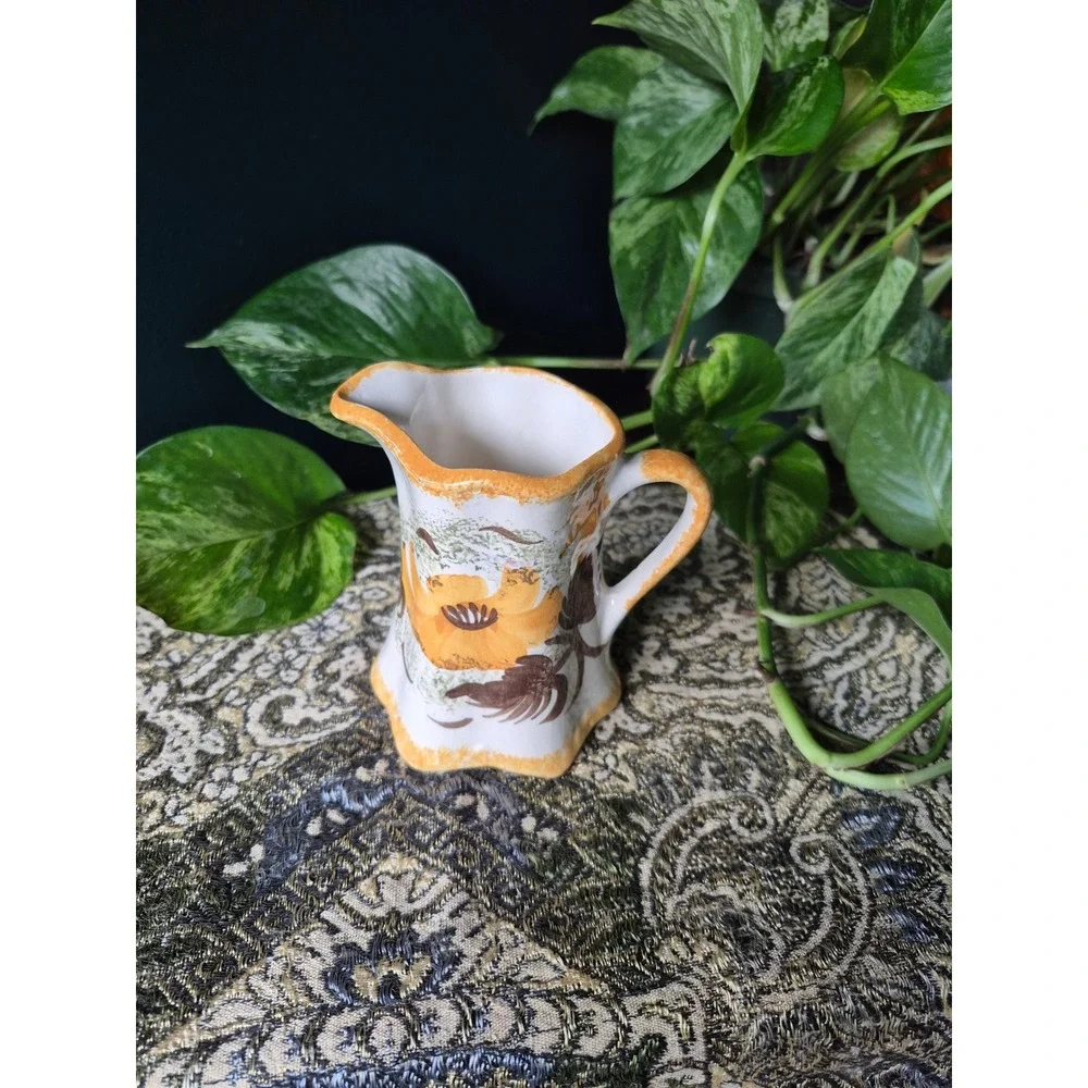 Vintage St Augustine Florida Oldest House Souvenir Creamer‎ Pitcher 4.25